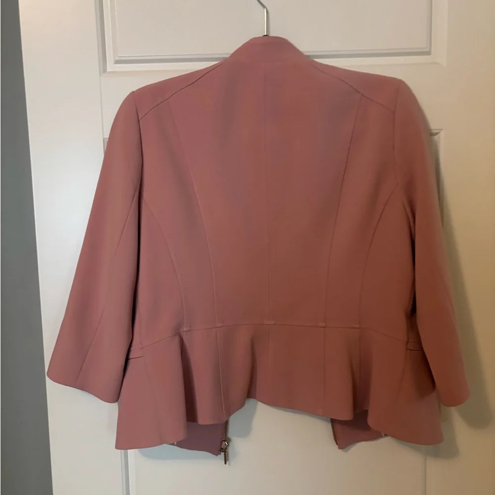 WHBm Elegant Pink Women's Pantsuit - Picture 8 of 13